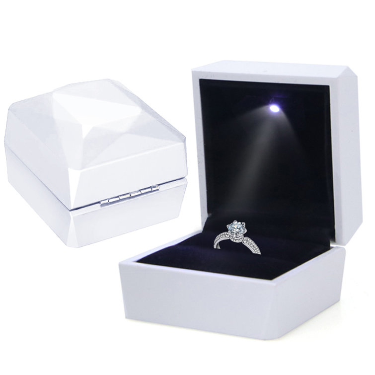 Ivy Bronx Jewellery Box + LED Lighting Wayfair Canada